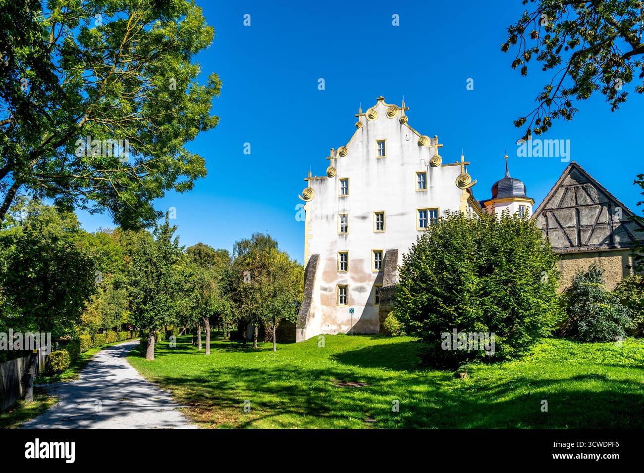 Altstadt von Iphofen, Deutschland Stockfoto