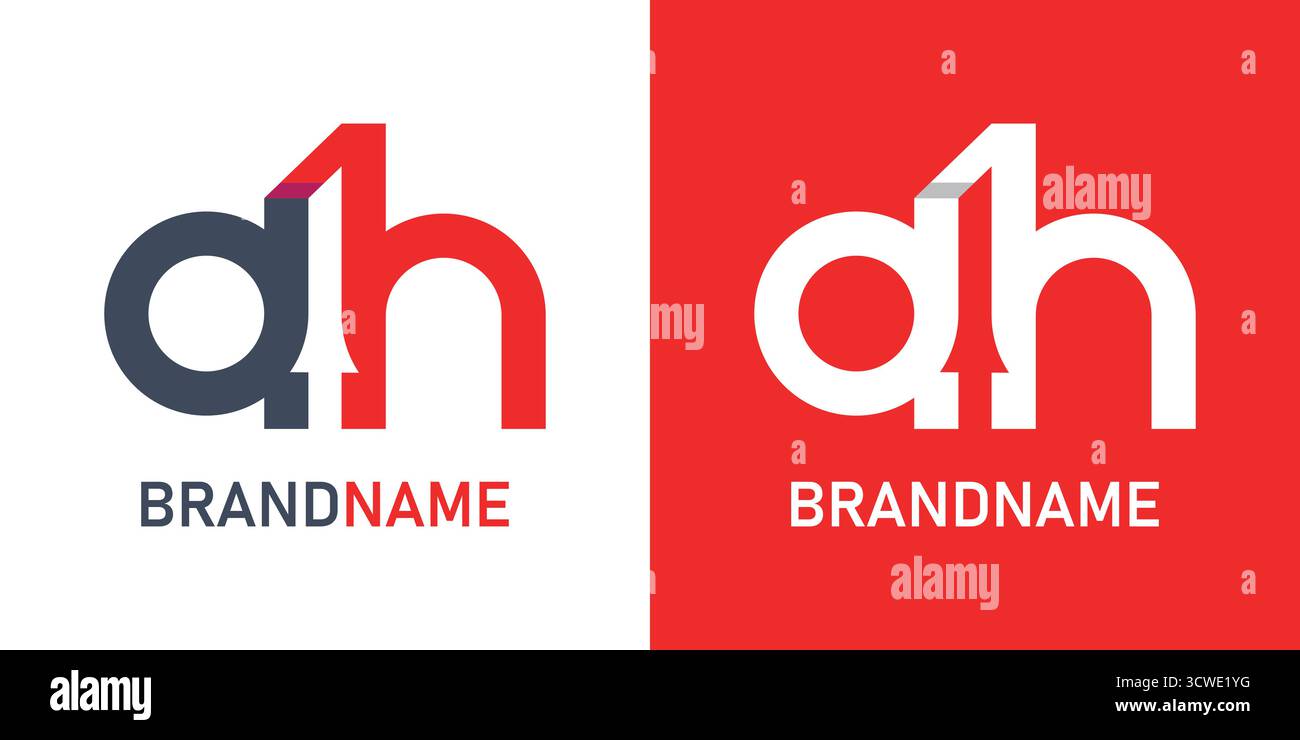 Letter ab-Logo-Designvorlage Stock Vektor