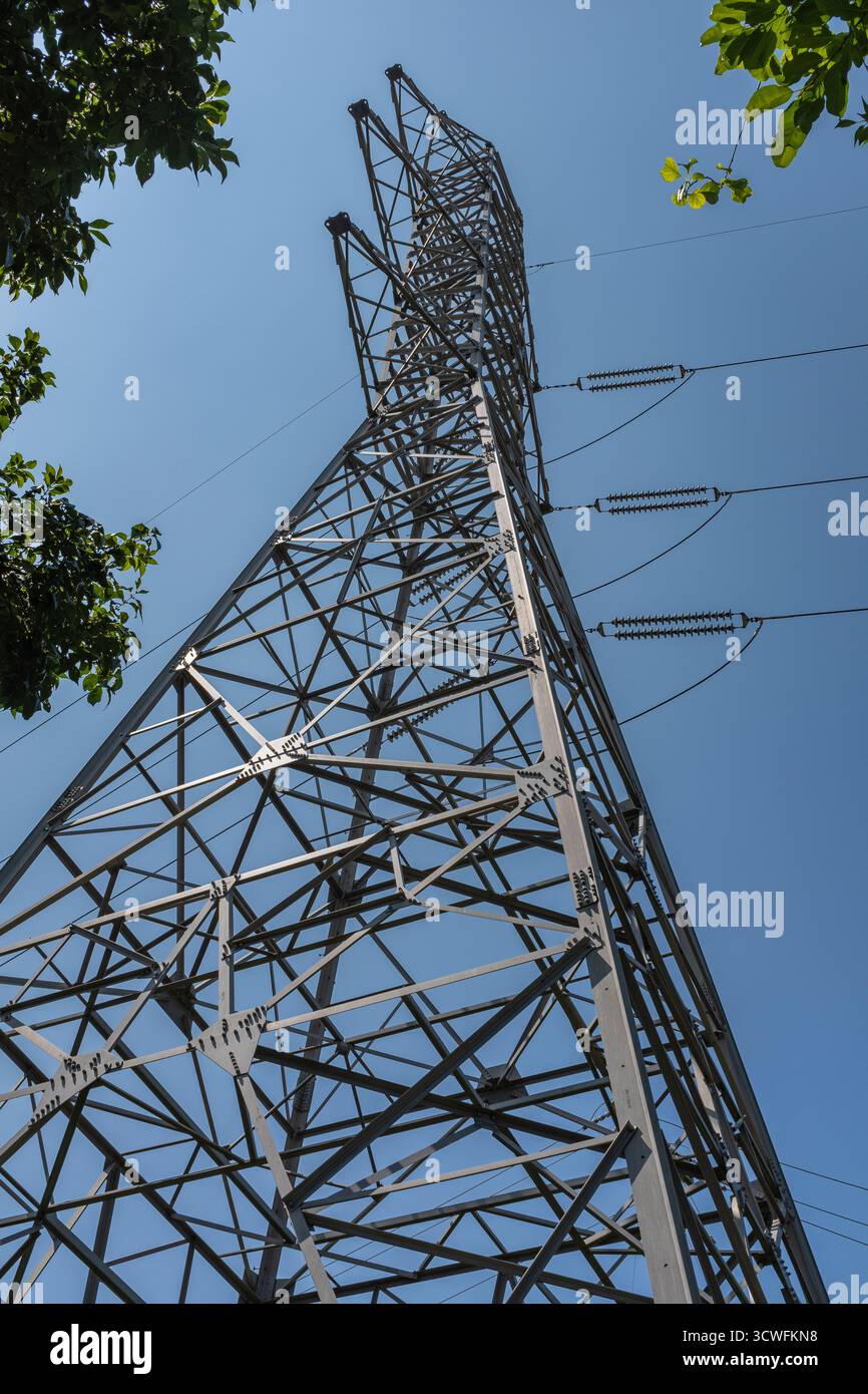 Spaziergang über Norristown/Plymouth Meeting, Pennsylvania Stockfoto