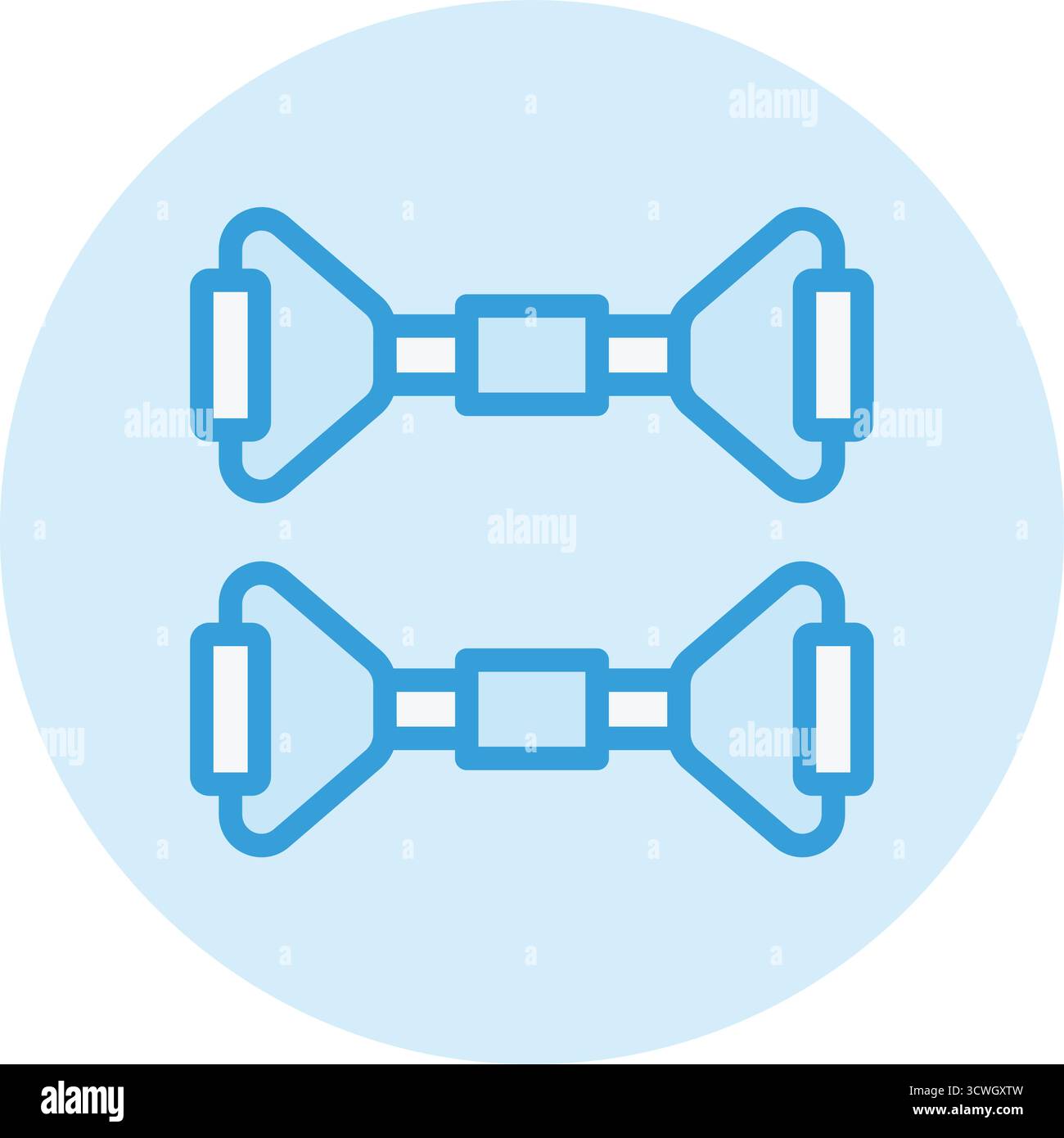 Chest Expander Vektor Symbol Design Illustration Stock Vektor