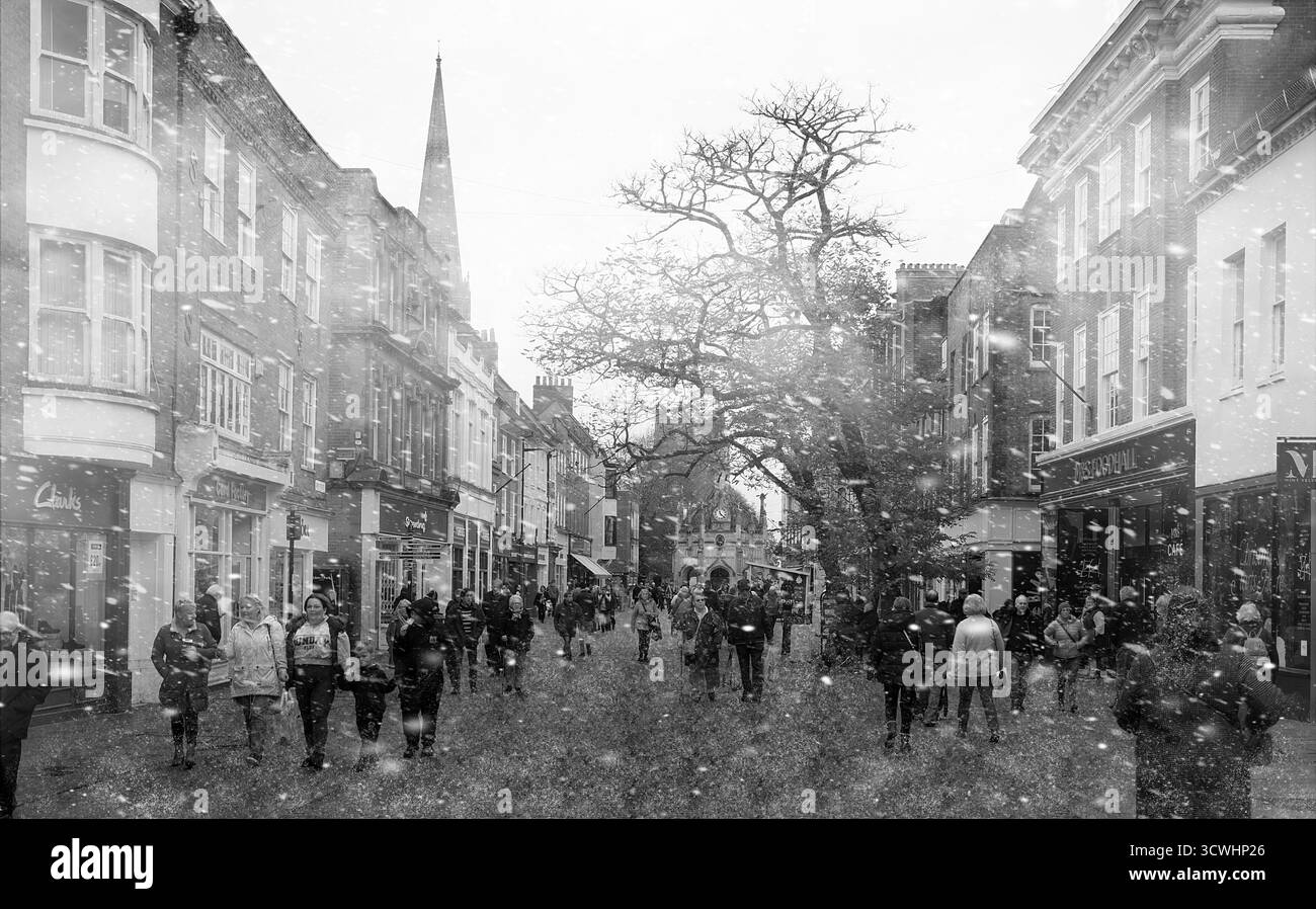 Straßenfotografie Stockfoto