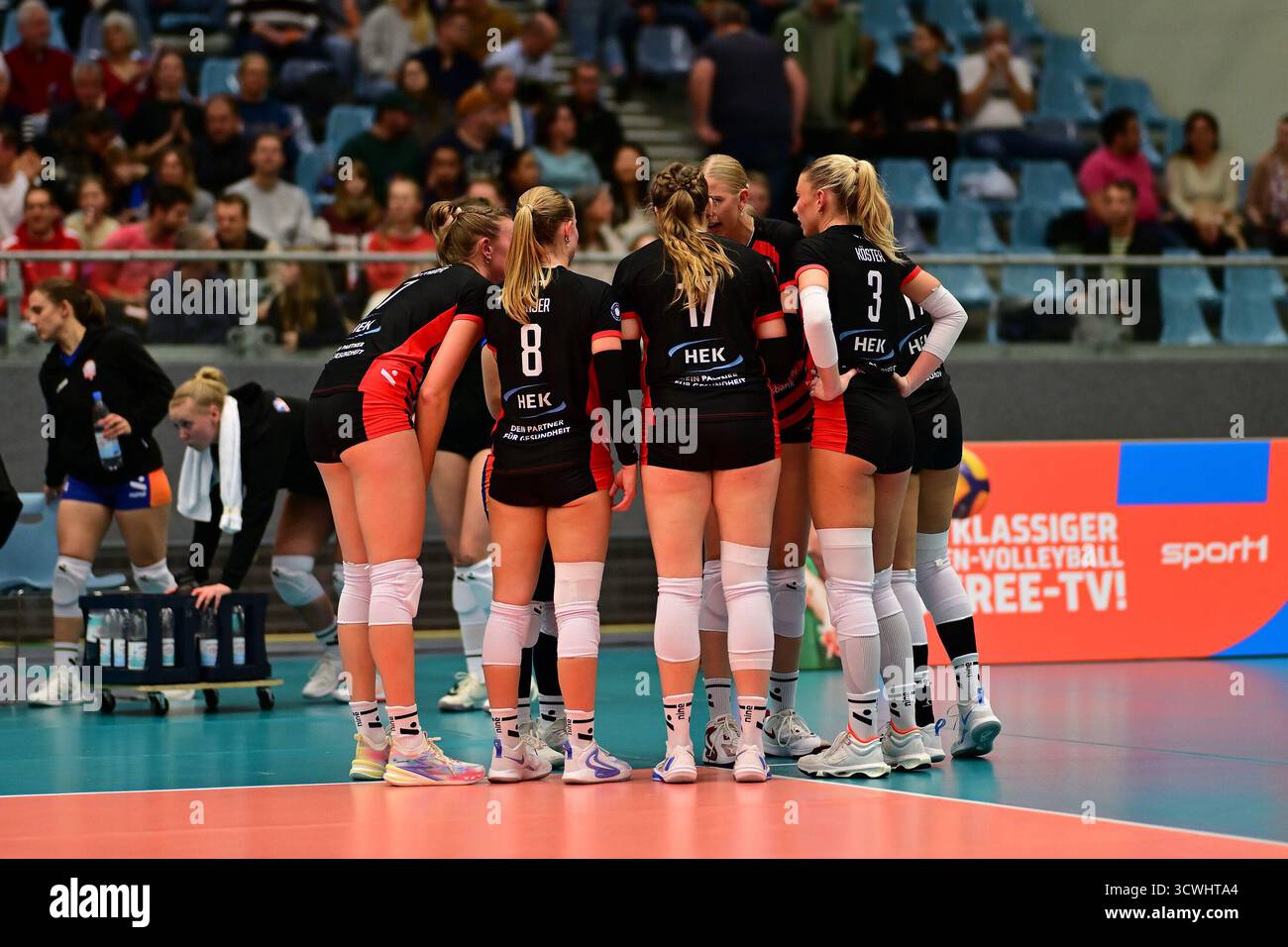 ETV Hamburger Volksbank Volleys Frauen Foto:EIbner-Pressefoto/Felix Schlikis Stockfoto