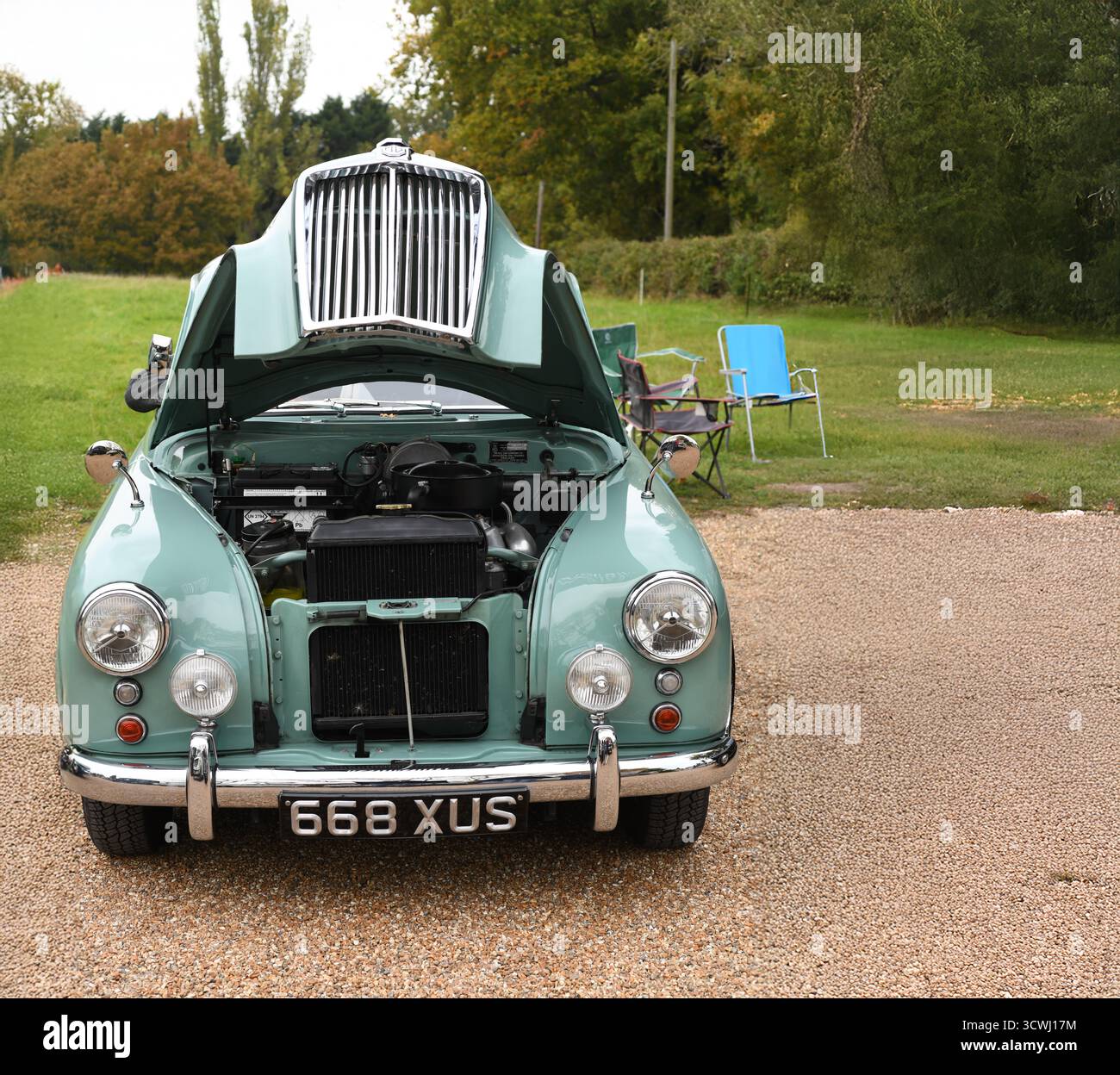 Oldtimer-Rallye Stockfoto
