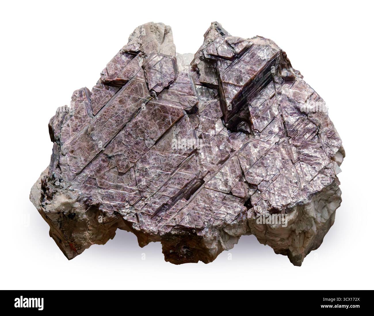 Lepidolite, Brown Derby Mine, Gunnison County, Colorado, USA. Stockfoto