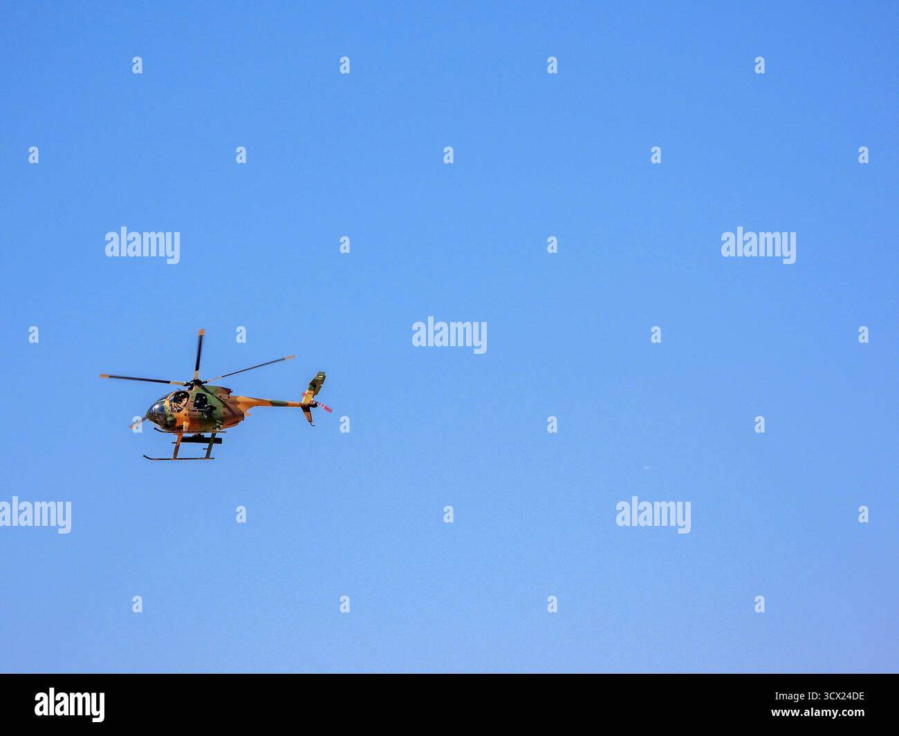 Aqaba, Jordanien: Hubschrauber der jordanischen Streitkräfte (Militärflugschau) Stockfoto