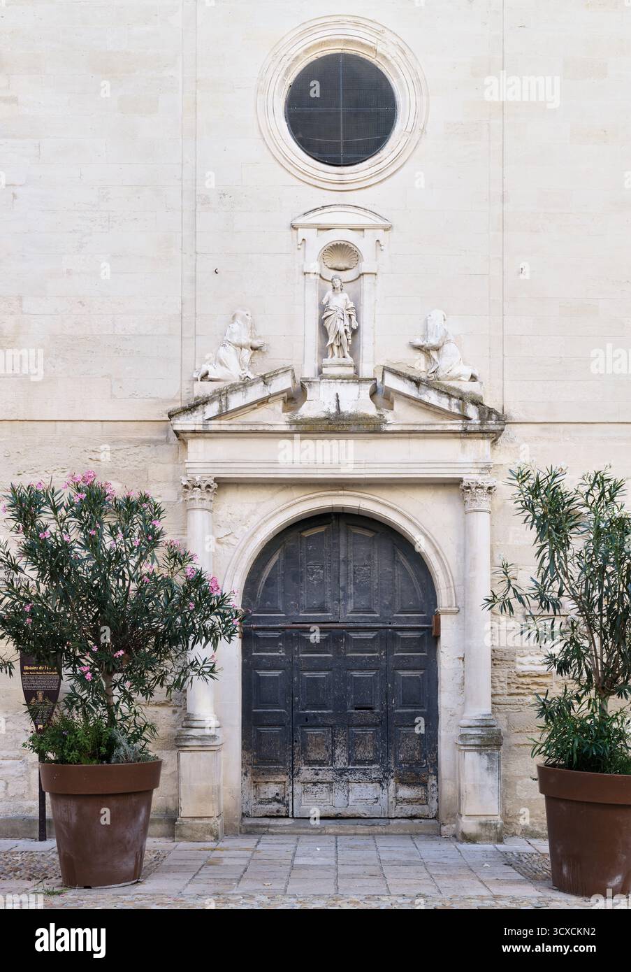 Kapelle der Weißen Pönitenten (früher Kirche unserer Lieben Frau), Avignon, Frankreich. Stockfoto