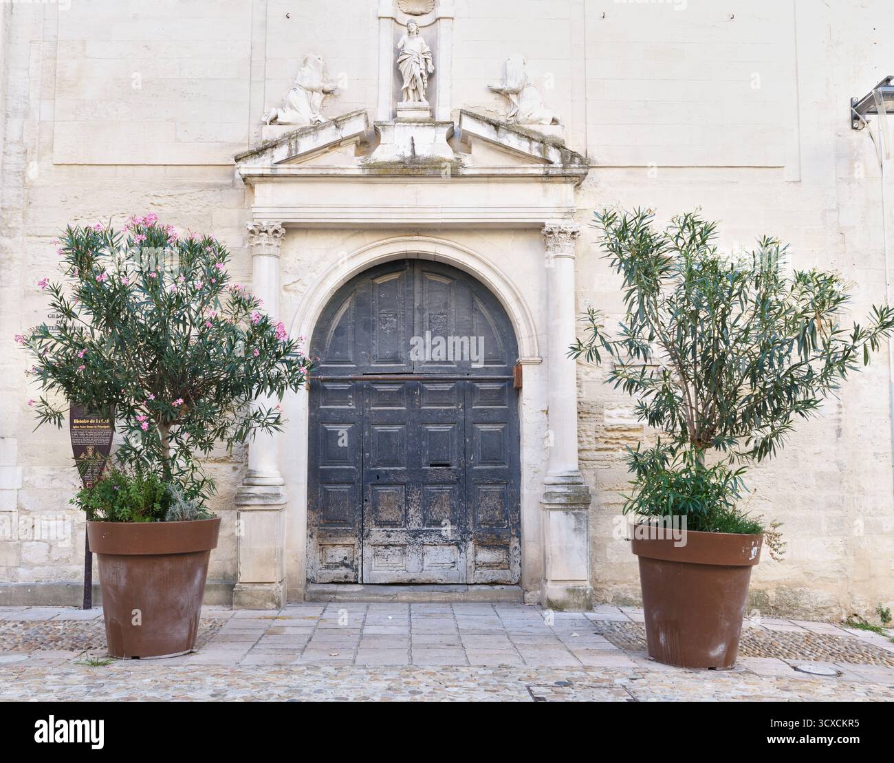 Kapelle der Weißen Pönitenten (früher Kirche unserer Lieben Frau), Avignon, Frankreich. Stockfoto