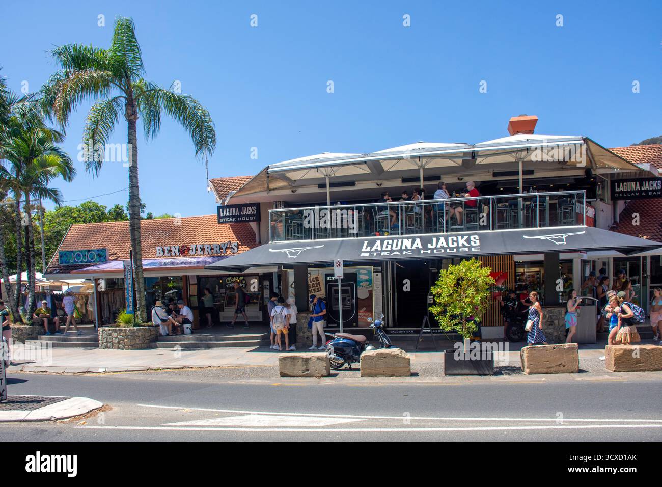 Laguna Jacks Steak House, Noosa Drive, Noosa Heads, Shire of Noosa, Sunshine Coast Region, Queensland, Australien Stockfoto