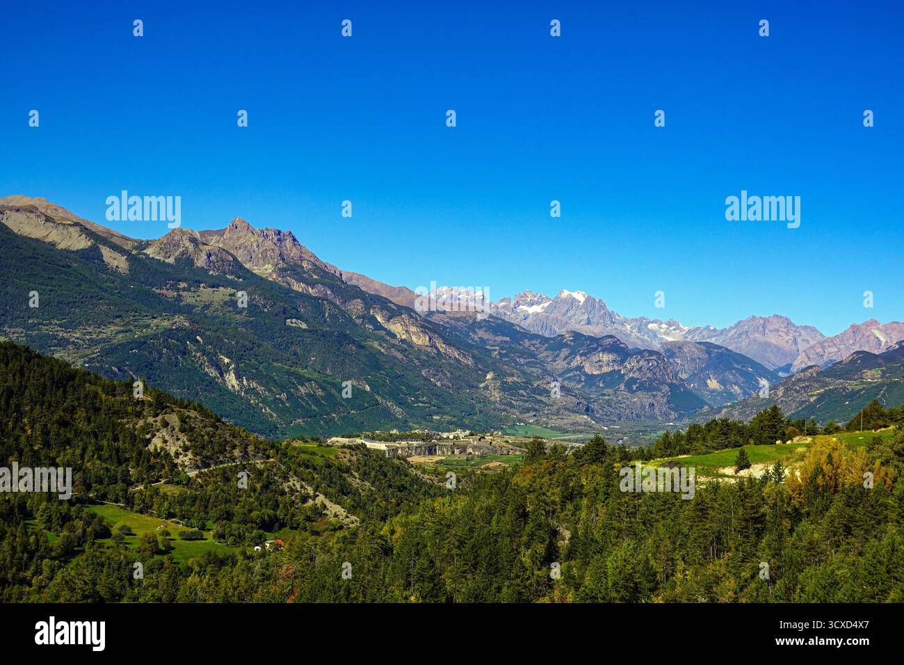 Mont Dauphin, Guillestre, Briacon, Durance Valley, Frankreich Stockfoto