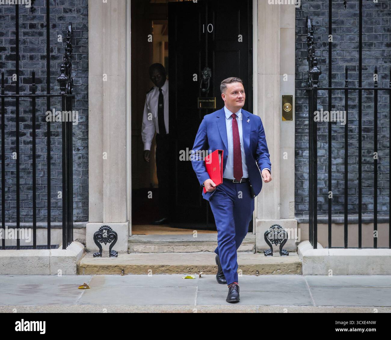 London, Großbritannien. Oktober 2025. Wes Streeting, Gesundheitsminister, Abgeordneter Ilford North. Die Minister nehmen an der Kabinettssitzung der Regierung in der Downing Street, London, teil. Quelle: Imageplotter/Alamy Live News Stockfoto