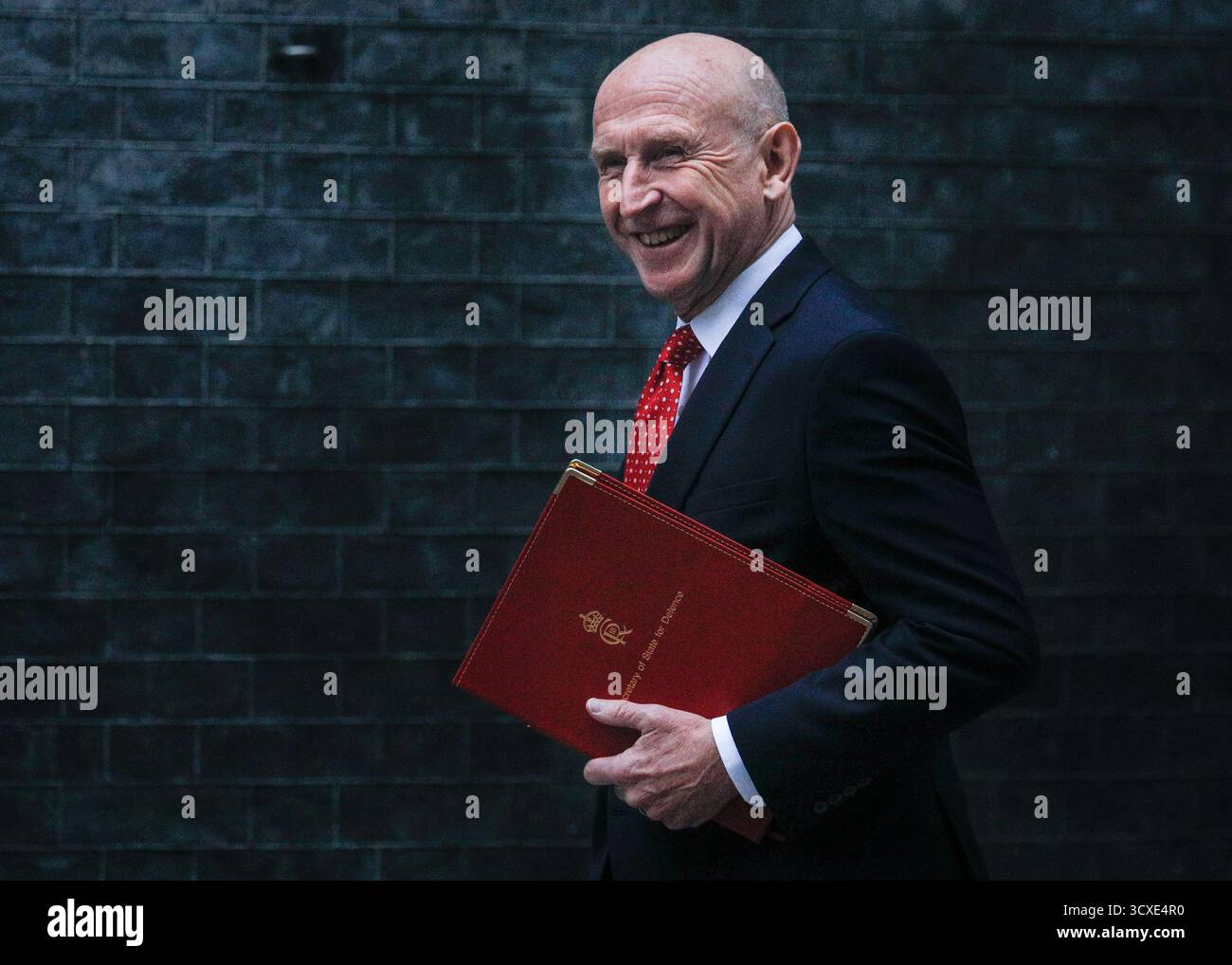 London, Großbritannien. Oktober 2025. John Healey, Verteidigungsminister, Abgeordnete Rawmarsh und Conisbrough. Die Minister nehmen an der Kabinettssitzung der Regierung in der Downing Street, London, teil. Quelle: Imageplotter/Alamy Live News Stockfoto