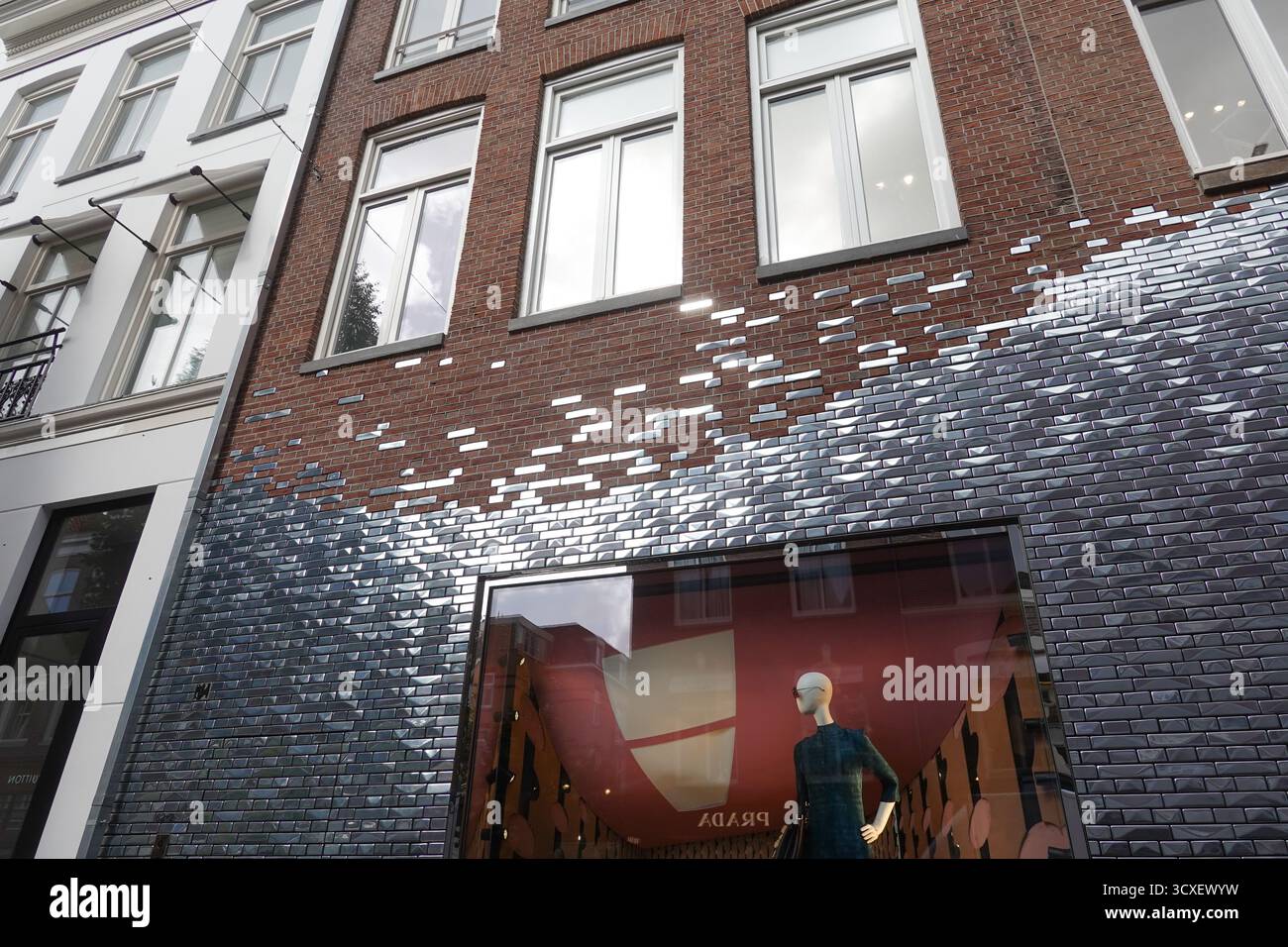 Amsterdam, Pieter Cornelisz Hooftstraat 62-64, Fendi // Amsterdam, Pieter Cornelisz Hooftstraat 62-64, Fendi Stockfoto Amsterdam, Pieter Cornelisz Hooftstraat 62-64, Fendi // Amsterdam, Pieter Cornelisz Hooftstraat 62-64, Fendi Stockfoto
