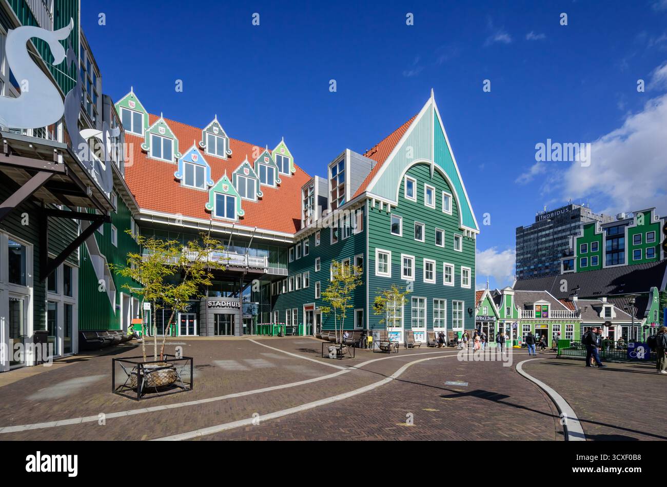 Zaanstad, Rathaus von Architekt Sjoerd Soeters 2012 // Zaanstad, Rathaus von Sjoerd Soeters 2012 Stockfoto Zaanstad, Rathaus von Architekt Sjoerd Soeters 2012 // Zaanstad, Rathaus von Sjoerd Soeters 2012 Stockfoto