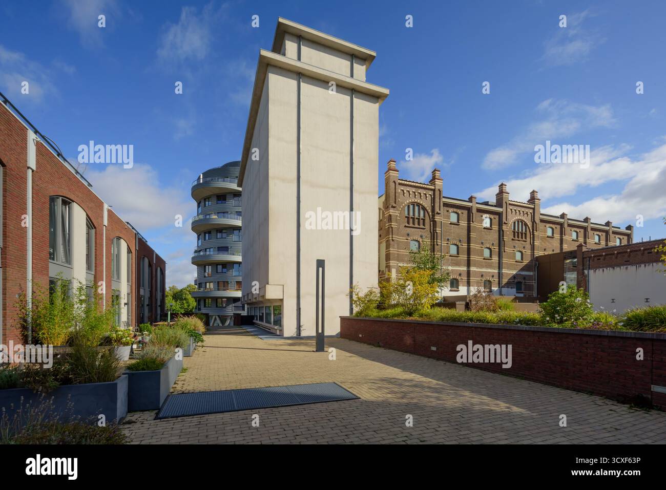 Utrecht, Cereolfabriek, Umnutzung zu Wohnungen, Schule etc. // Utrecht, Cereolfabriek, Umbau zu Wohnungen, Schule etc Stockfoto Utrecht, Cereolfabriek, Umnutzung zu Wohnungen, Schule etc. // Utrecht, Cereolfabriek, Umbau zu Wohnungen, Schule etc Stockfoto