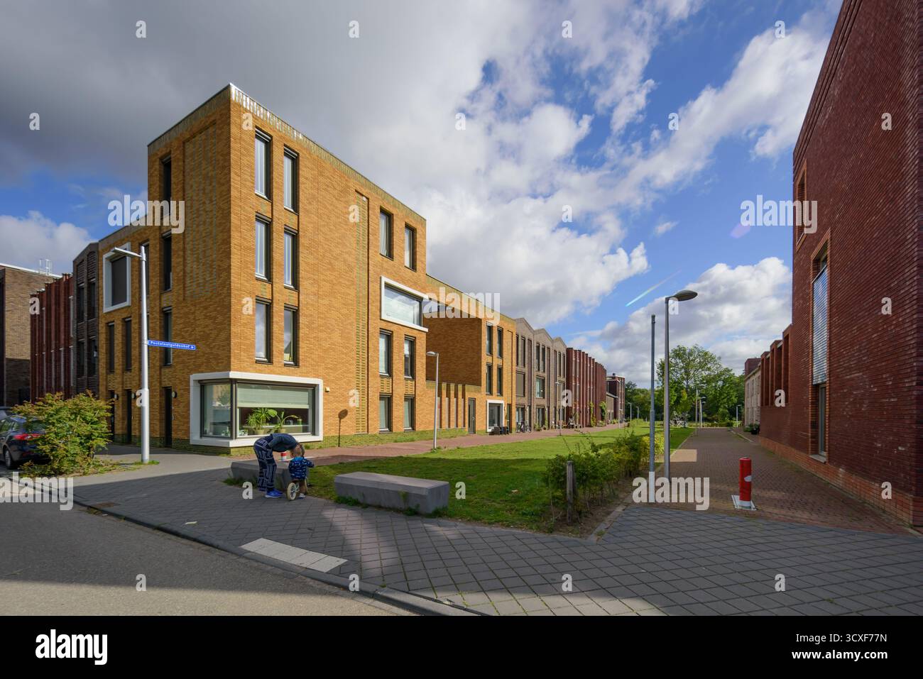 Utrecht, Stadtentwicklungsgebiet Leidsche Rijn // Utrecht, Stadtentwicklung Leidsche Rijn Stockfoto Utrecht, Stadtentwicklungsgebiet Leidsche Rijn // Utrecht, Stadtentwicklung Leidsche Rijn Stockfoto
