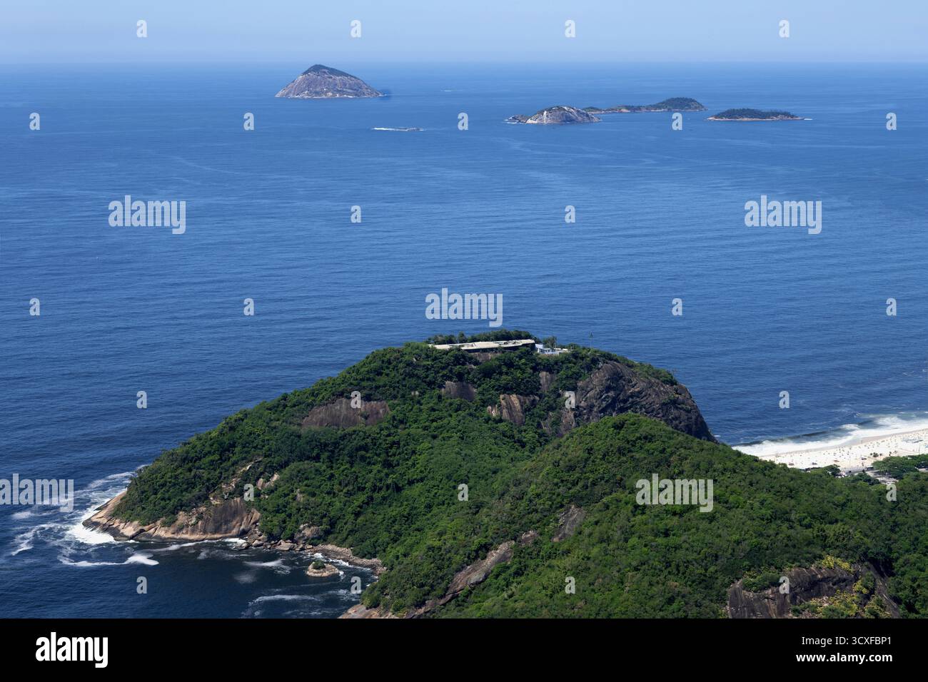 Fort Duque de Caxias in Rio de Janeiro Stockfoto