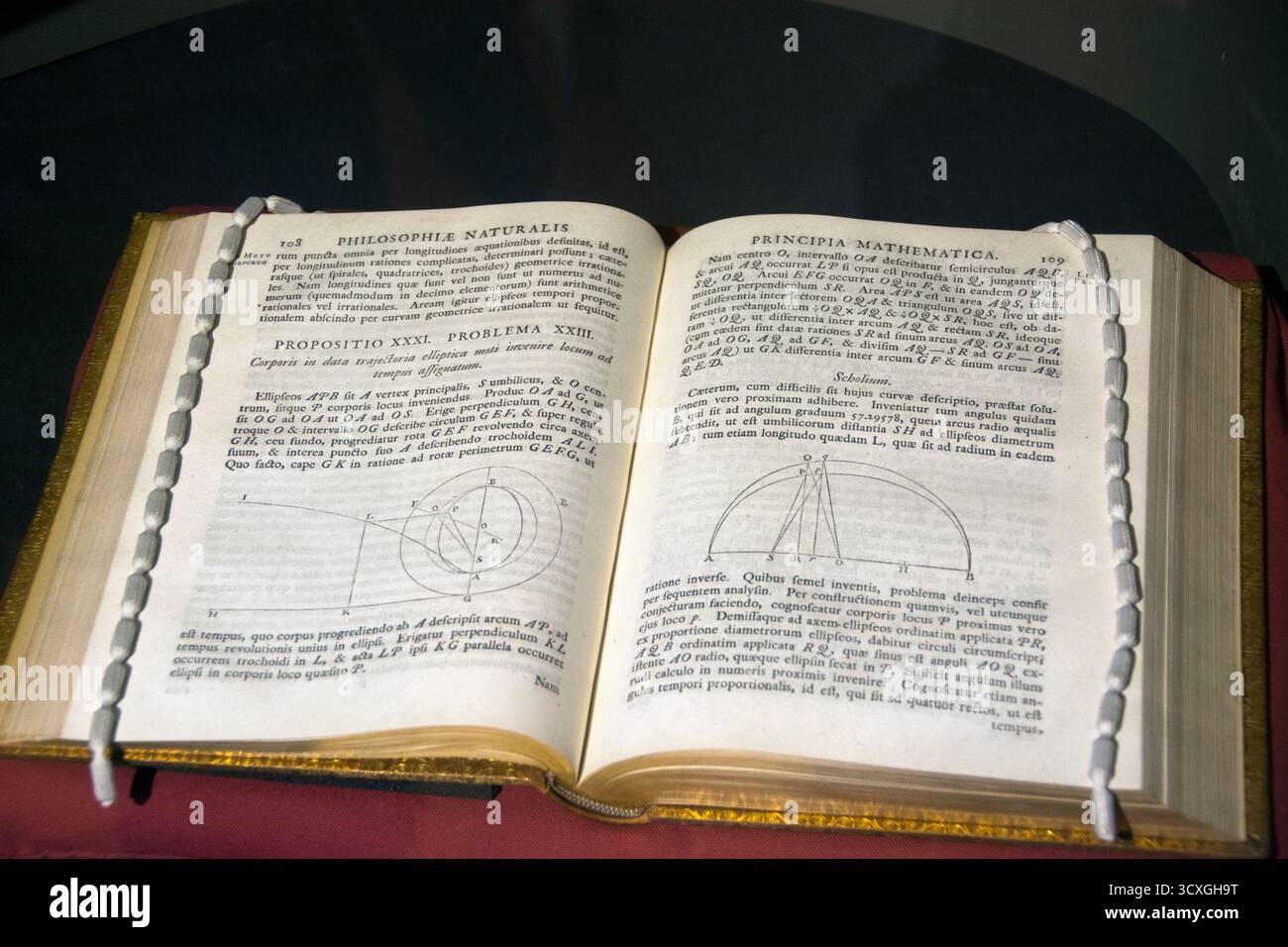 Newton's Principia Stockfoto