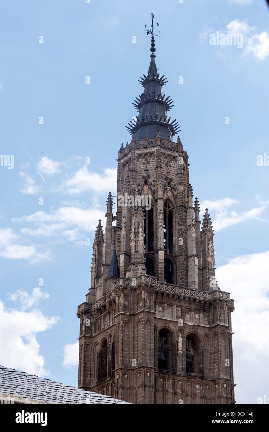 EUROPA 2018, Spanien, Toledo, an den Straßen in der Nähe der Kathedrale von Toledo Stockfoto
