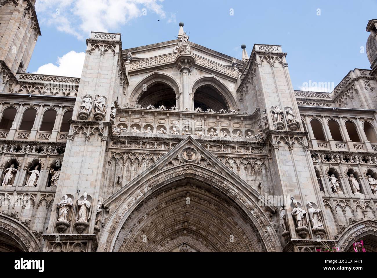 EUROPA 2018, Spanien, Toledo, an den Straßen in der Nähe der Kathedrale von Toledo Stockfoto
