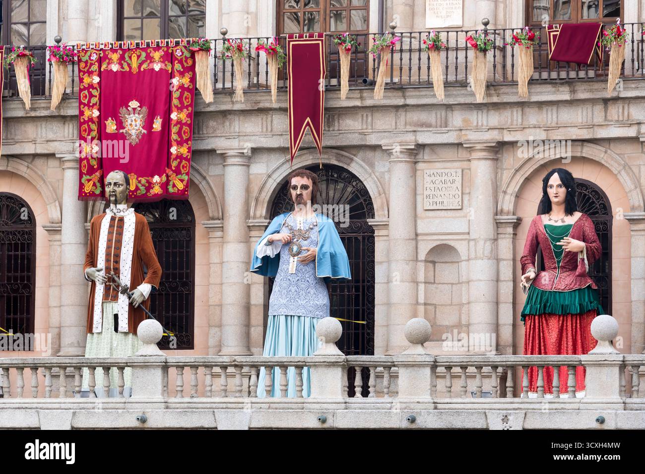 EUROPA 2018, Spanien, Toledo, an den Straßen in der Nähe der Kathedrale von Toledo Stockfoto