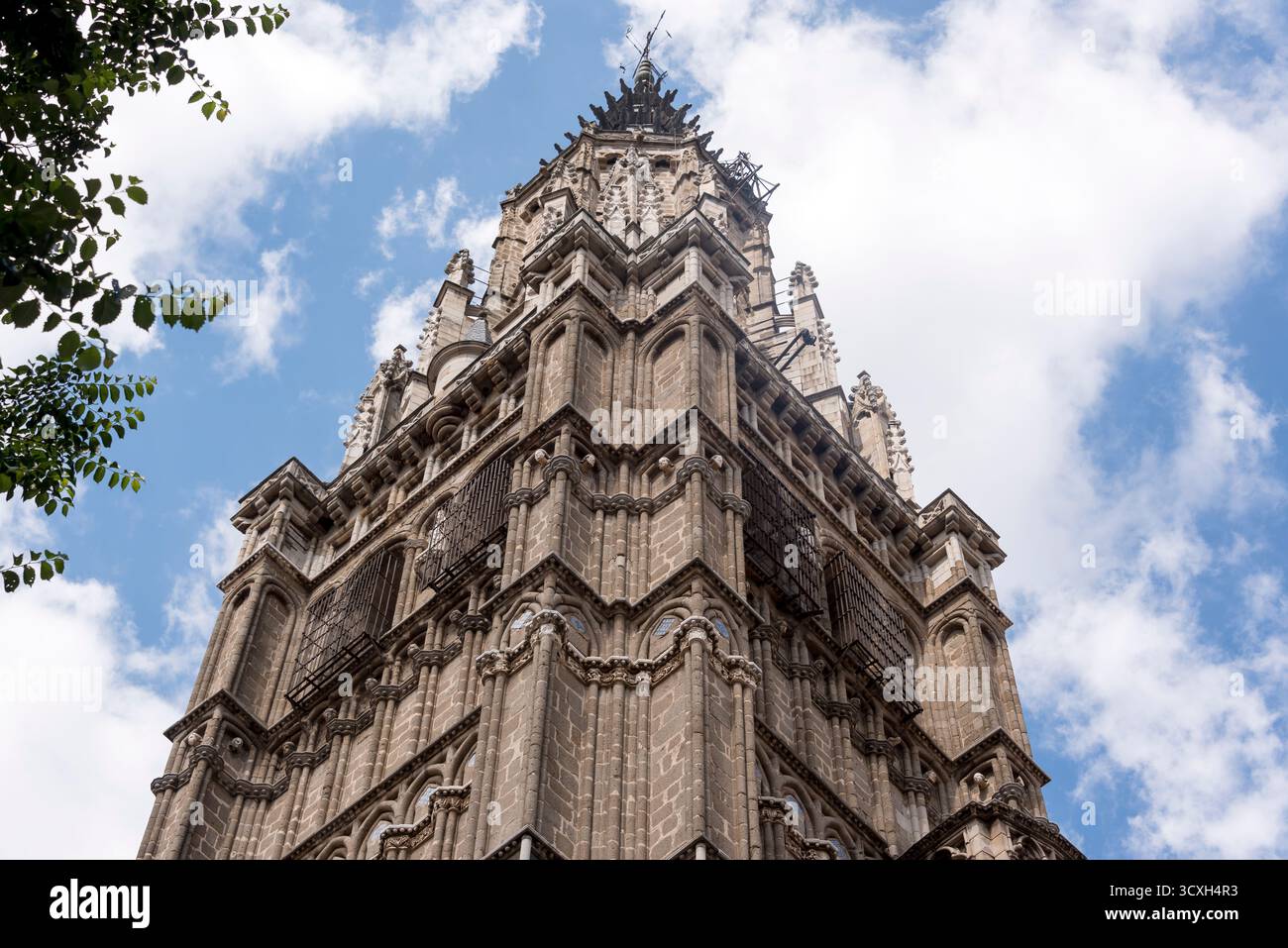 EUROPA 2018, Spanien, Toledo, an den Straßen in der Nähe der Kathedrale von Toledo Stockfoto