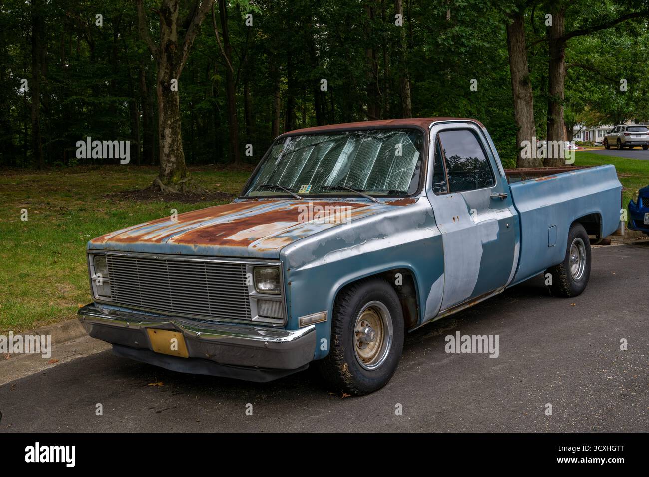 alte rostige LKW Stockfoto