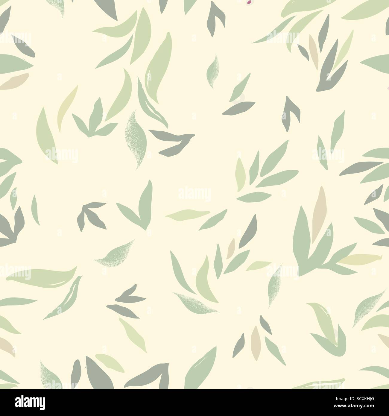 Blumenmuster mit Blättern. Nahtlose Blumentapete. Festlicher rosafarbener Hintergrund Stock Vektor