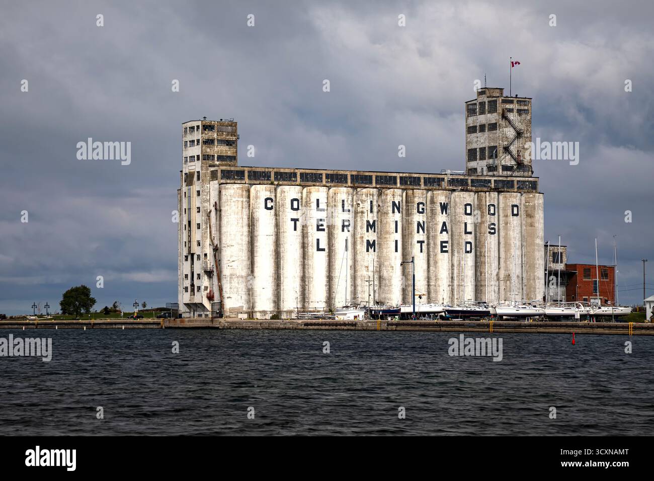 Das Collingwood Terminal. Collingwood Ontario Kanada Stockfoto