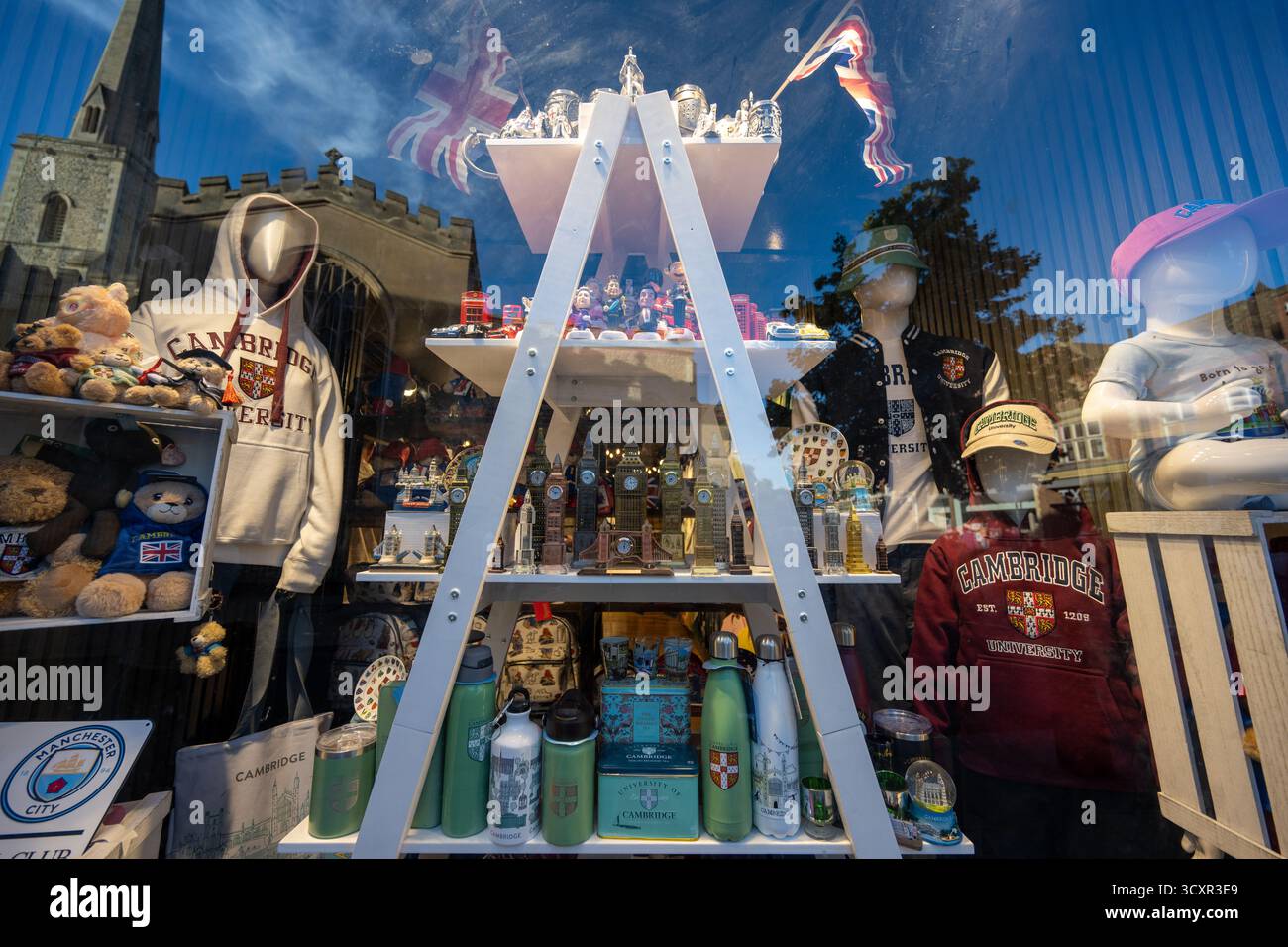Souvenirladen In Cambridge Stockfoto