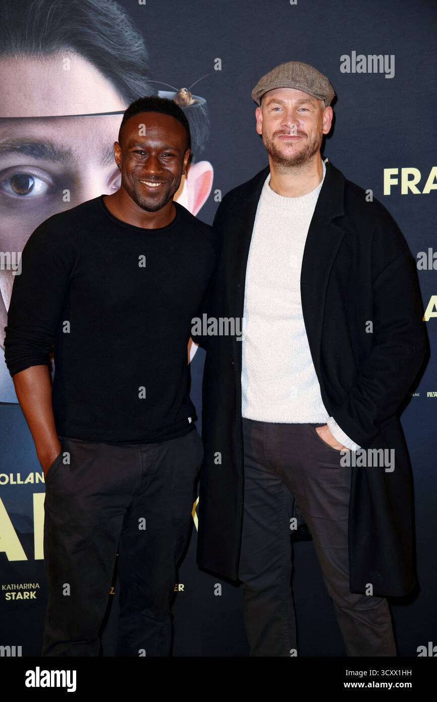 Franz K. , Deutschlandpremiere im Delphi Filmpalast, Berlin, 15.10.2025 Jerry Kwarteng und Frederic Heidorn - Deutschlandpremiere von FRANZ K., Delphi Filmpalast am Zoo, Berlin, 15.10.25 Berlin Delphi Filmpalast Berlin Deutschland *** Franz K , Deutsche Premiere im Delphi Filmpalast, Berlin, 15 10 2025 Jerry Kwarteng und Frederic Heidorn Deutsche Premiere von FRANZ K , Delphi Filmpalast Stockfoto