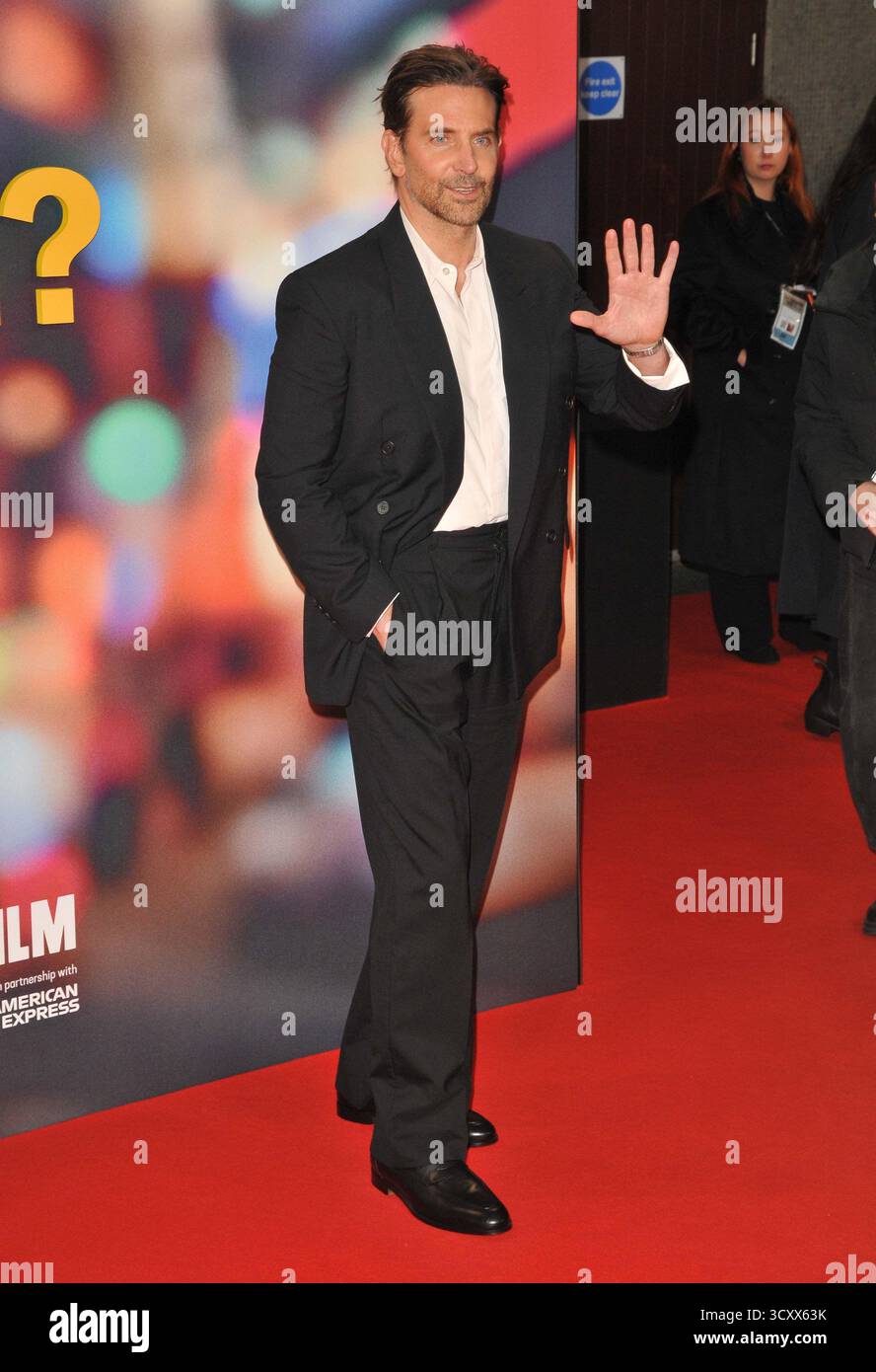 London, Großbritannien. Oktober 2025. Bradley Cooper beim "ist das Ding an?" 69. BFI London Film Festival Headline Gala, Tag 7, Royal Festival Hall, Belvedere Road, am Dienstag, 14. Oktober 2025 in London, England, Großbritannien. CAP/CAN © CAN/Capital Pictures Credit: Capital Pictures/Alamy Live News Stockfoto