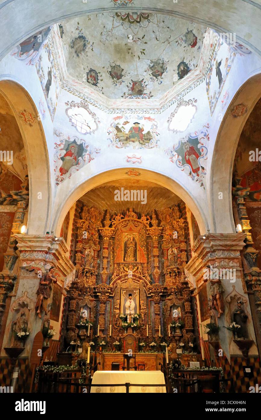 San Xavier Mission Stockfoto