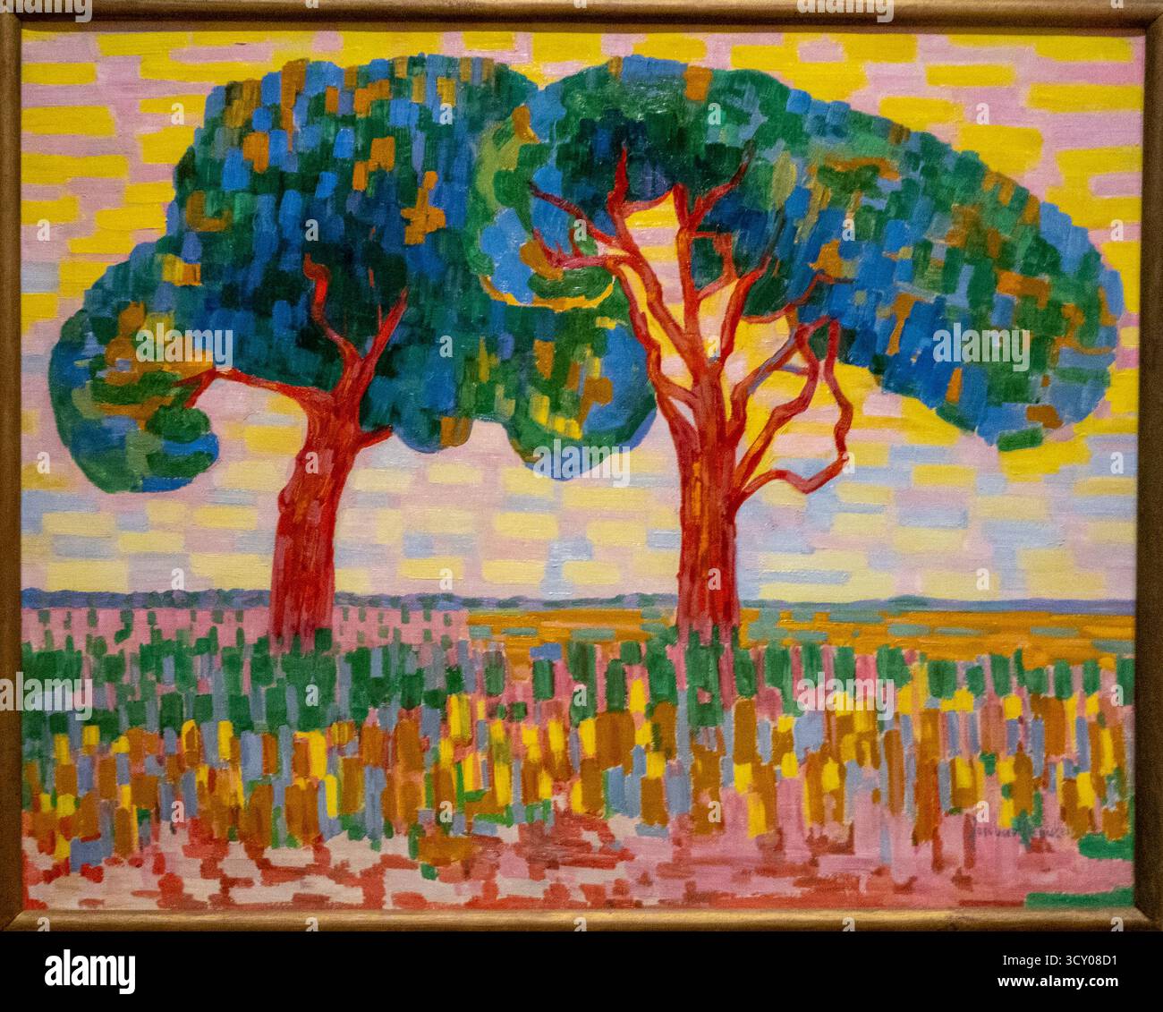 "Zwei Bäume" von Jacoba van Heemskerck Stockfoto