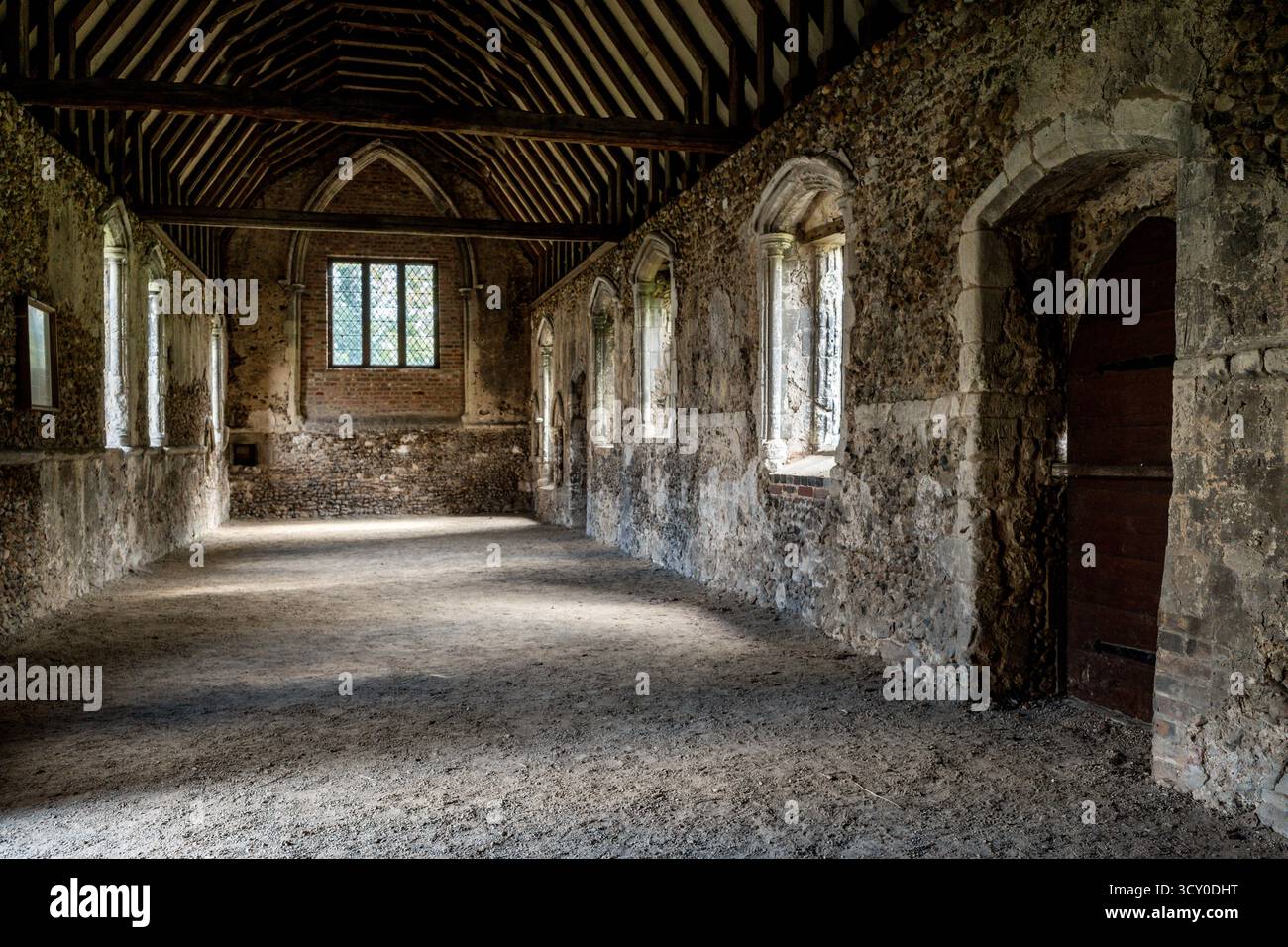 Duxford-Kapelle in Whittlesford, Cambridgeshire. Dies ist eine c14 Chantry Kapelle, die einst als ein Lazarett genutzt wurden. English Heritage ausgeführt. Stockfoto