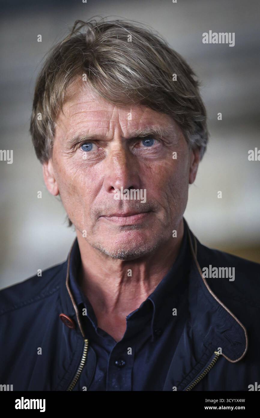 DEU Deutschland Berlin im Rahmen der Deutschen Stiftungswoche demonstriert die Kölner Organisation Rheinflanke Sportmöglichkeiten für Flüchtlinge Stockfoto