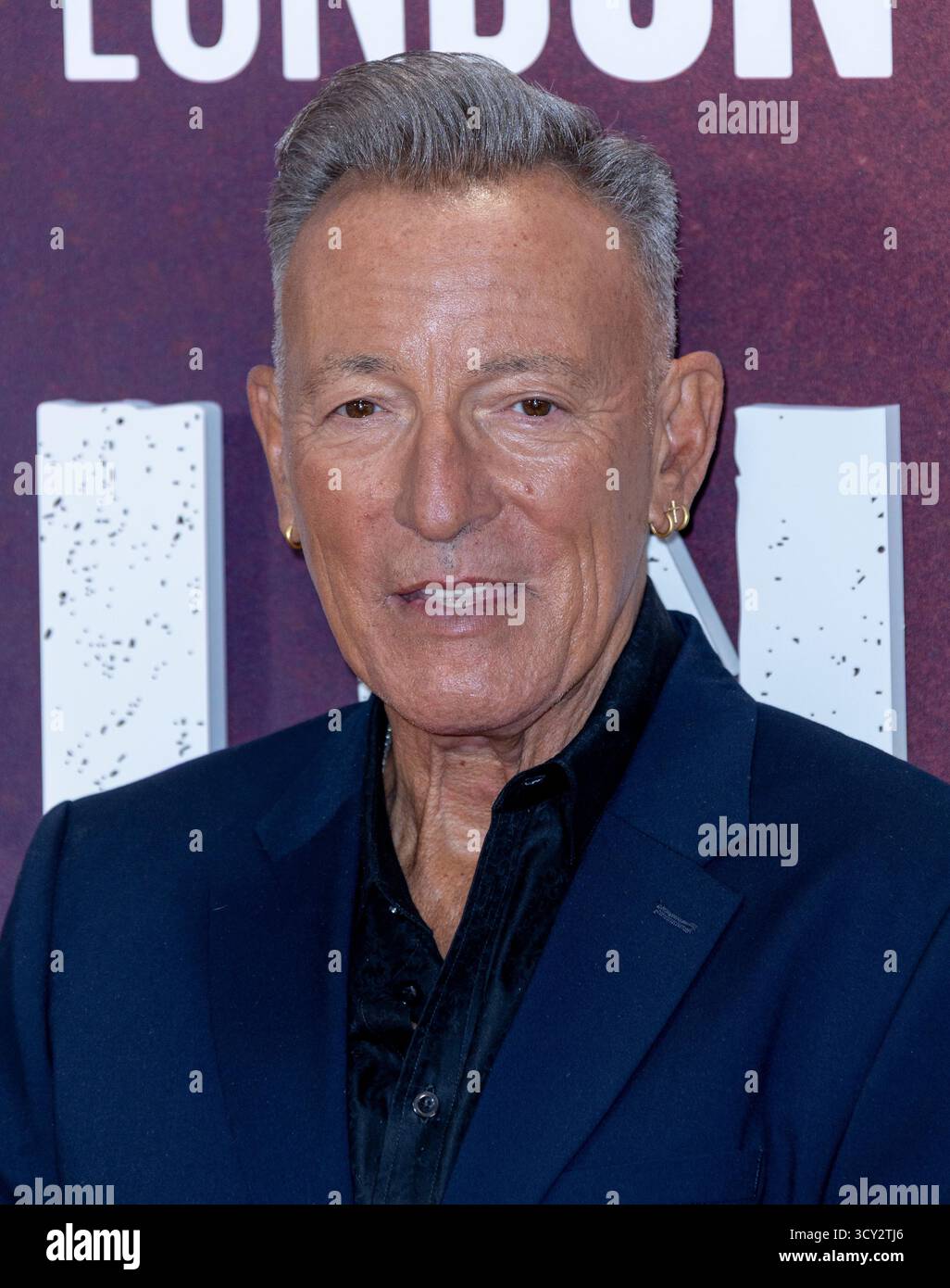 15. Oktober 2025, London, England, UK - Bruce Springsteen besucht Springsteen Delive Me from Nowhere Premiere, BFI London Film Festival 2025 - Royal Fe Stockfoto