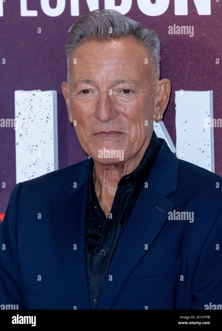 15. Oktober 2025, London, England, UK - Bruce Springsteen besucht Springsteen Delive Me from Nowhere Premiere, BFI London Film Festival 2025 - Royal Fe Stockfoto