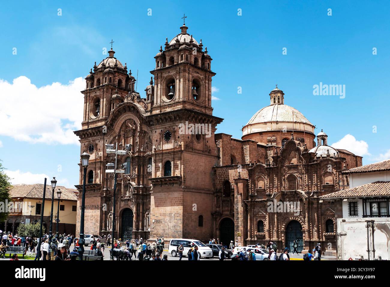 Cusco-Stadt in Peru: Die barocke Capilla de Nuestra Señora de Loreto Stockfoto