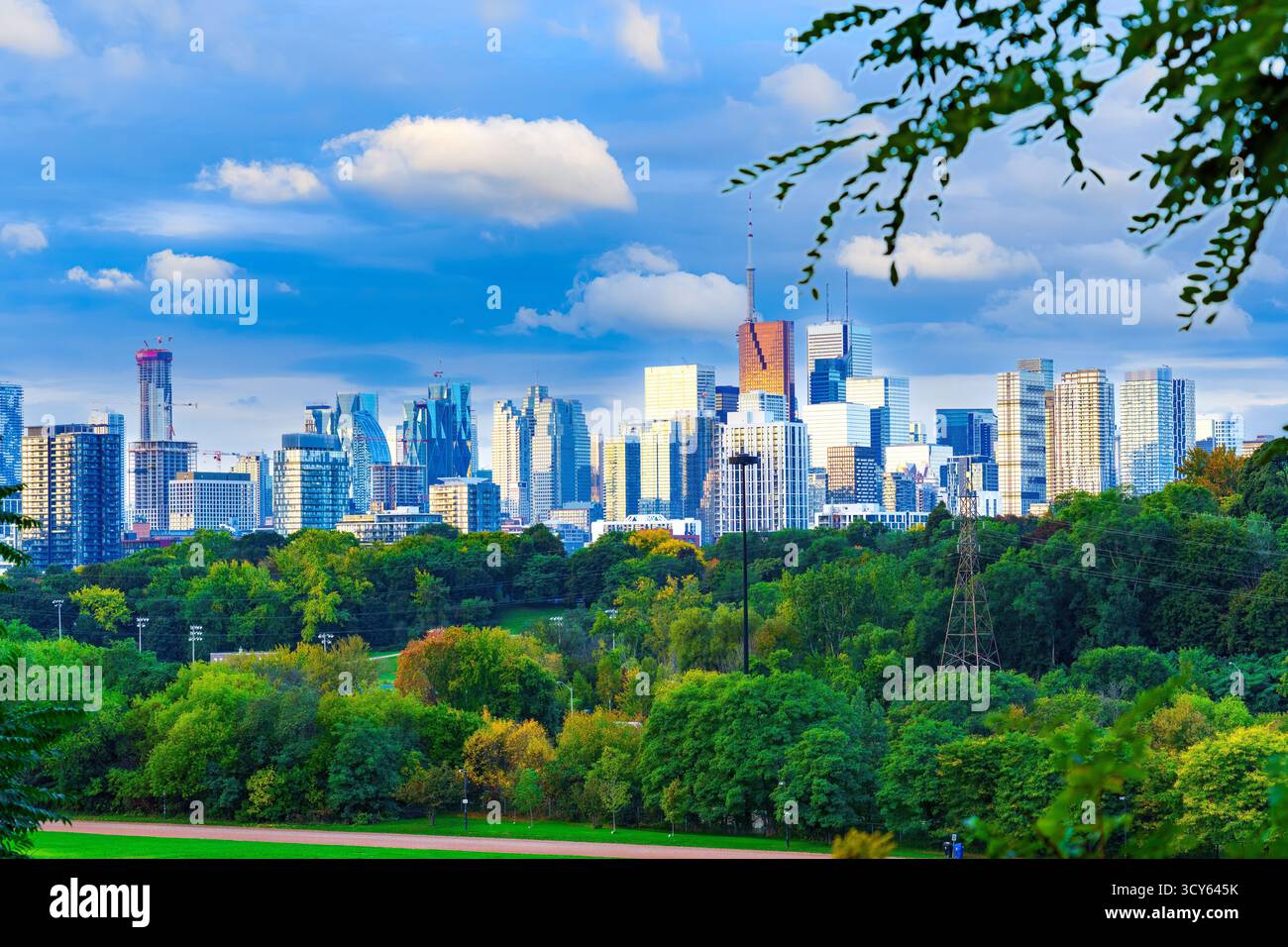 Städtische Skyline und Stadtlandschaft in Toronto, Kanada Stockfoto
