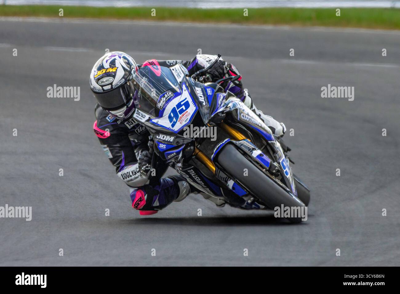 Motorrad-Rennsport Stockfoto