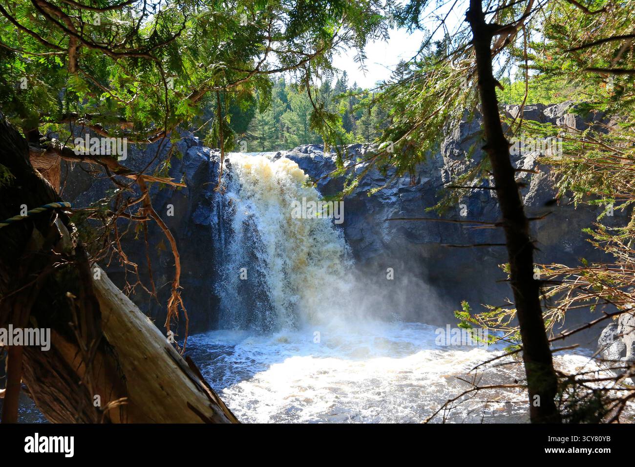 High Falls, Minnesota Stockfoto