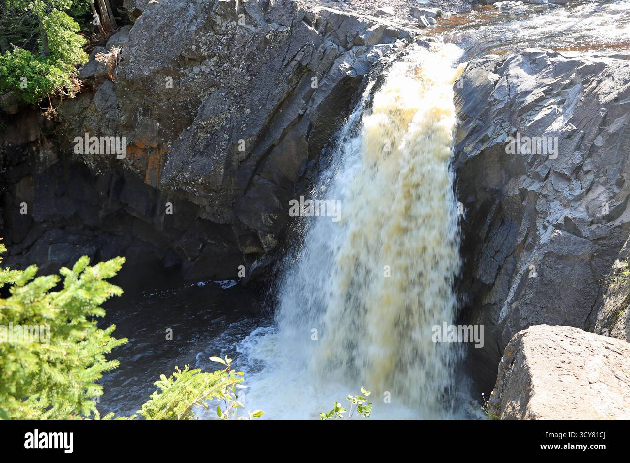 Cascade Falls - Minnesota Stockfoto