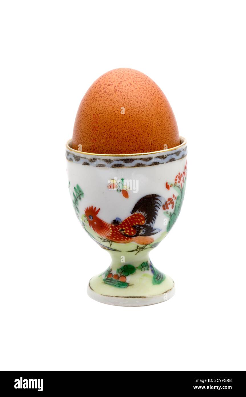 Vintage Eierbecher Stockfoto