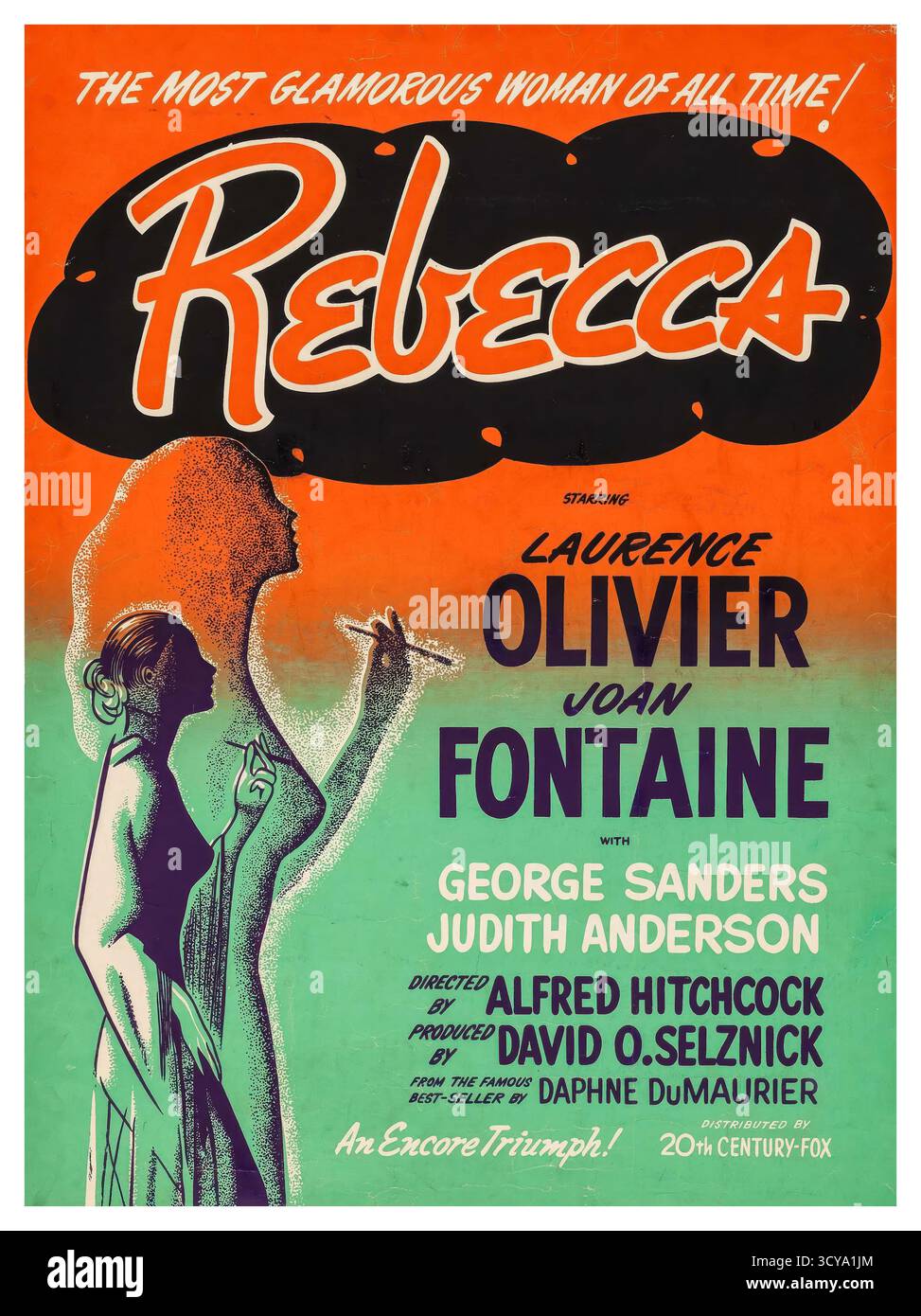 REBECCA (1940), Regie: ALFRED HITCHCOCK. Quelle: Selznick International Pictures / Album Stockfoto