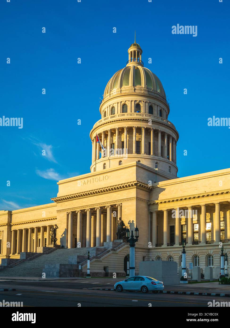 Das nationale Kapitol Kubas, auch Capitolio Nacional de La Habana oder El Capitolio genannt, befindet sich in havanna, kuba Stockfoto