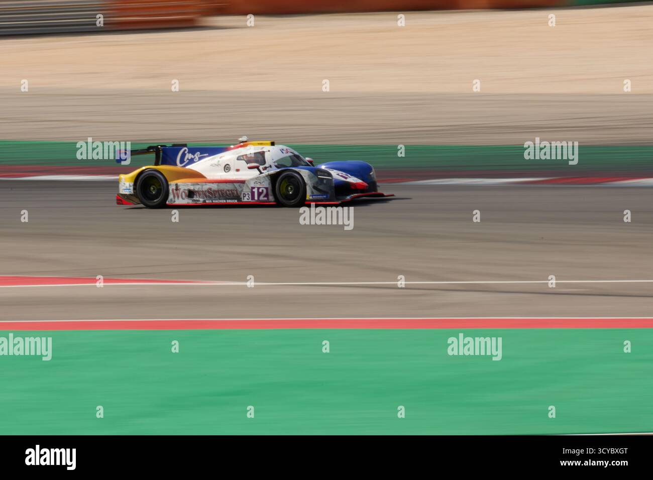 Orsten KRATZ (GER), Leonard WEISS (GER) und Griffin PEEBLES (USA) fahren für WTM VON RINALDI RACING (ITA) in einem Duqueine D09 - Toyota während der Europaeischen Stockfoto