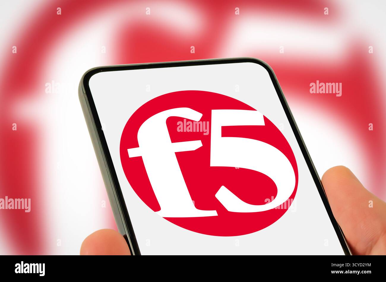 F5-Technologieunternehmen, das auf Anwendungssicherheit spezialisiert ist Stockfoto