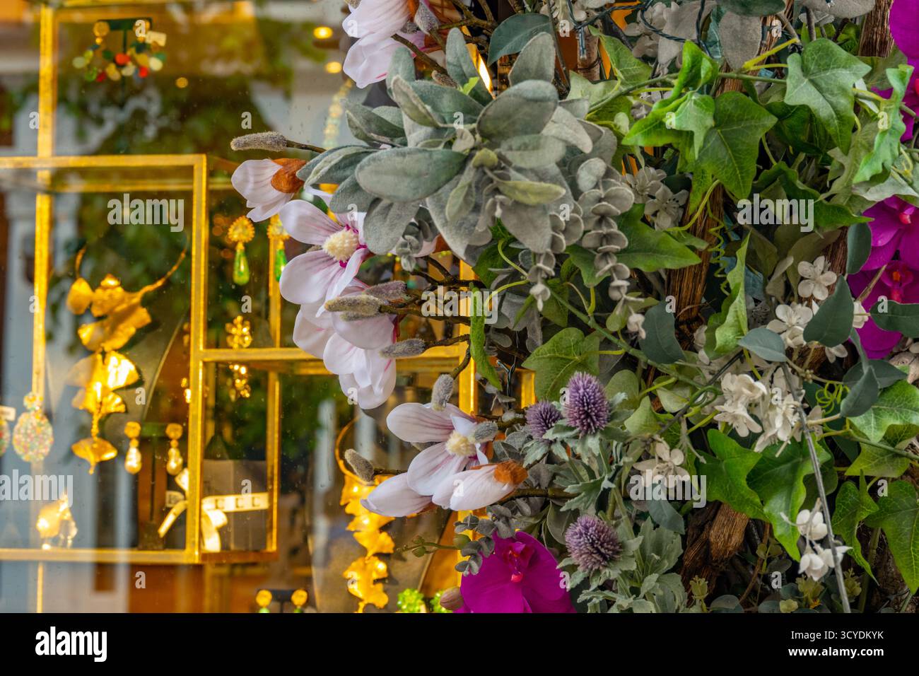 Chelsea in Bloom Festival rund um Sloane Square Chelsea. Stockfoto