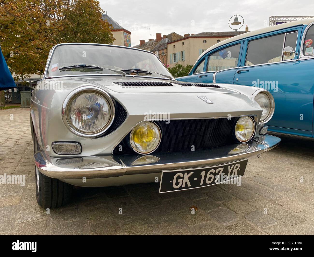 Simca 1200er Jahre Oldtimer Stockfoto