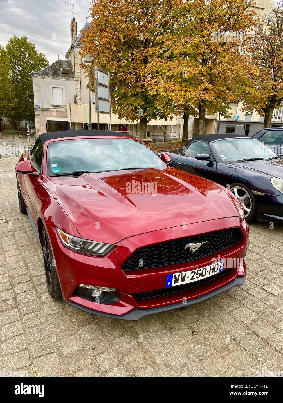 Mustang Cabriolet Stockfoto